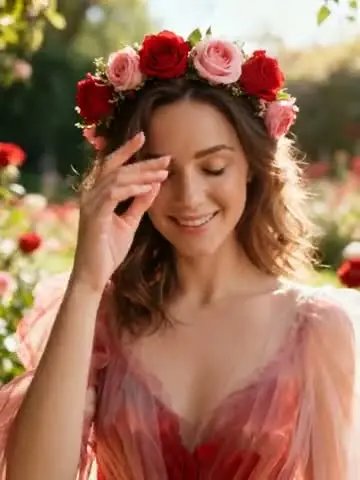 Floral Crown AI video effect